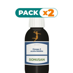 Pack 2x OMEGA 3 MSC ACEITE BEBIBLE 58Ml. BONUSAN