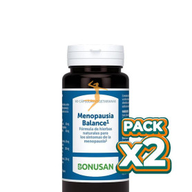 Pack 2x MENOPAUSIA BALANCE 60 CÁPSULAS BONUSAN