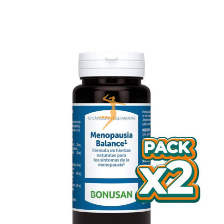 Pack 2x MENOPAUSIA BALANCE 60 CÁPSULAS BONUSAN