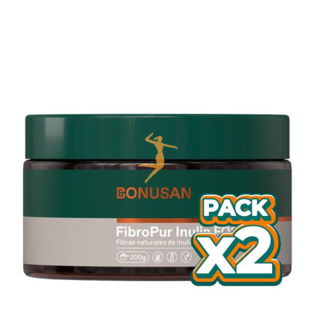 Pack 2x FIBROPUR INULIN FOS 200G BONUSAN