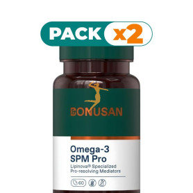 Pack 2x OMEGA-3 SPM PRO 60 PERLAS BONUSAN
