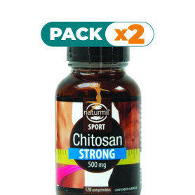 Pack 2x CHITOSAN STRONG 120 COMPRIMIDOS NATURMIL SPORT