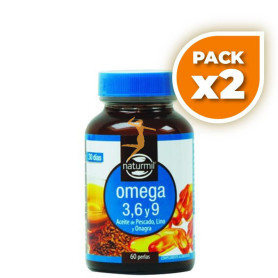 Pack 2x OMEGA 3-6-9 60 PERLAS NATURMIL