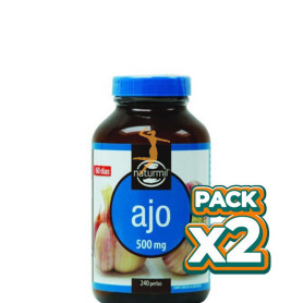 Pack 2x AJO 500Mg. 240 PERLAS NATURMIL