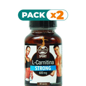 Pack 2x L-CARNITINA SLIM 60Mg. 60 CÁPSULAS NATURMIL