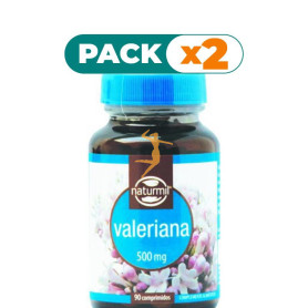 Pack 2x VALERIANA 500Mg. 90 COMPRIMIDOS NATURMIL