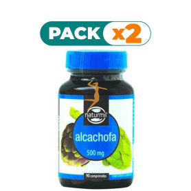 Pack 2x ALCACHOFA 500Mg. 90 COMPRIMIDOS NATURMIL