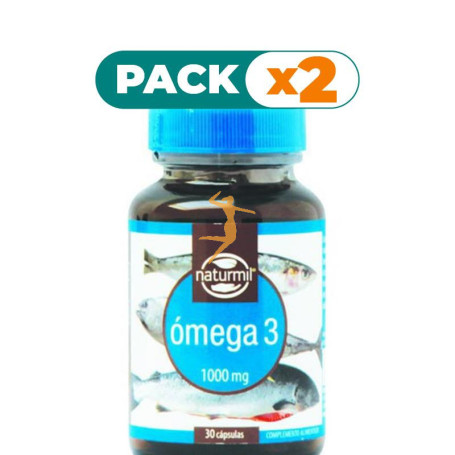 Pack 2x OMEGA 3 1.000Mg. 18/12 30 PERLAS NATURMIL