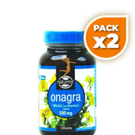 Pack 2x ONAGRA 500Mg. 120 PERLAS NATURMIL