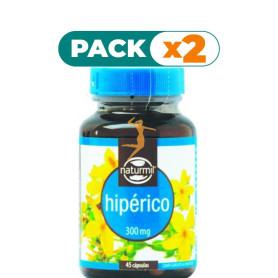 Pack 2x HIPÉRICO 300Mg. 45 CÁPSULAS NATURMIL
