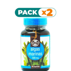 Pack 2x ALGAS MARINAS 500Mg. 90 COMPRIMIDOS NATURMIL