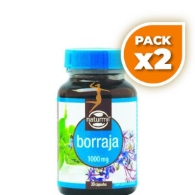 Pack 2x BORRAJA 1.000Mg. 30 PERLAS NATURMIL