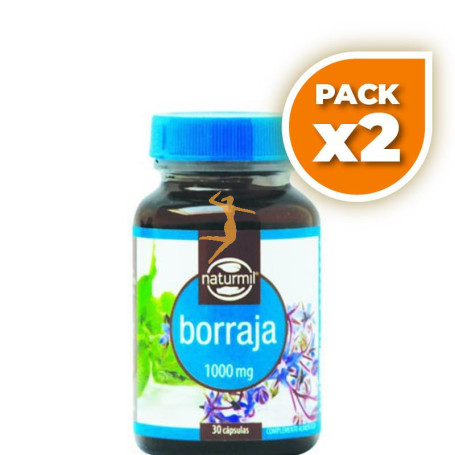 Pack 2x BORRAJA 1.000Mg. 30 PERLAS NATURMIL