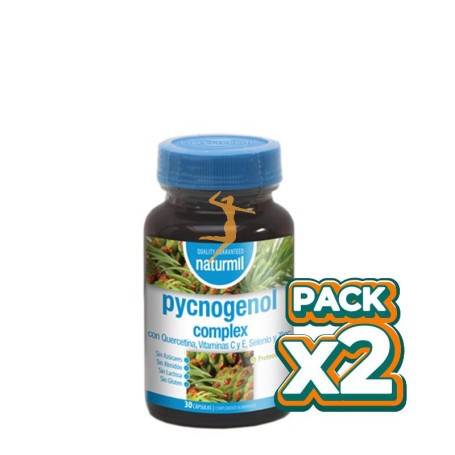 Pack 2x PYCNOGENOL COMPLEX 30 CÁPSULAS NATURMIL