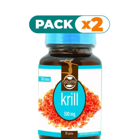 Pack 2x KRILL NKO 500Mg. 30 PERLAS NATURMIL