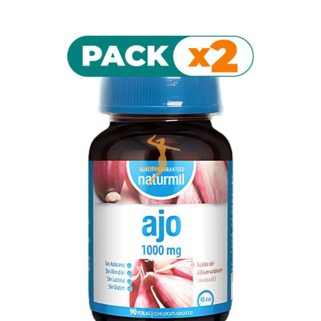 Pack 2x AJO 1000MG 90 PERLAS NATURMIL