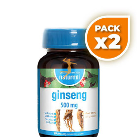 Pack 2x GINSENG 500MG 90 CÁPSULAS NATURMIL
