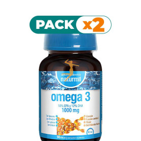 Pack 2x OMEGA 3 18/12 1000MG 90 PERLAS NATURMIL