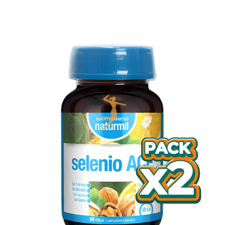 Pack 2x SELENIO ACE 60 PERLAS NATURMIL