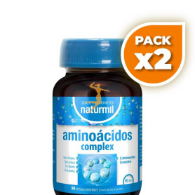 Pack 2x AMINOÁCIDOS COMPLEX 90 CÁPSULAS VEGETALES NATURMIL