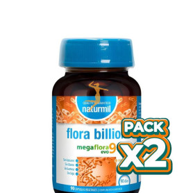 Pack 2x FLORA BILLION 90 CAPSULAS NATURMIL