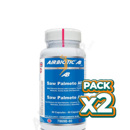 Pack 2x SAW PALMETO AB COMPLEX 60 CÁPSULAS AIRBIOTIC