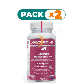 Pack 2x COLÁGENO HIALURÓNICO AB COMPLEX 60 CÁPSULAS AIRBIOTIC