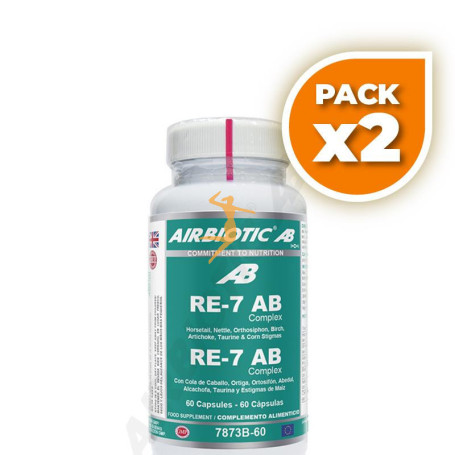 Pack 2x RE-7 AB COMPLEX 60 CÁPSULAS AIRBIOTIC