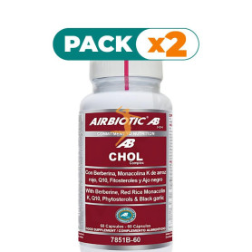 Pack 2x CHOL COMPLEX 60 CÁPSULAS AIRBIOTIC