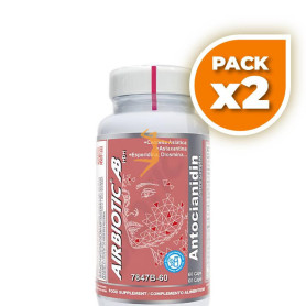 Pack 2x ANTOCIANIDIN DERMA COMPLEX 60 CÁPSULAS AIRBIOTIC
