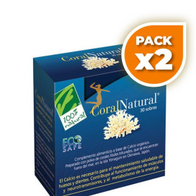 Pack 2x CORAL NATURAL 30 SOBRES 100% NATURAL