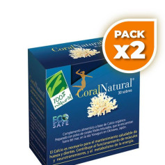 Pack 2x CORAL NATURAL 30 SOBRES 100% NATURAL