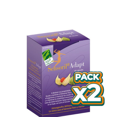 Pack 2x SENSORIL ADAPT 60 CÁPSULAS 100% NATURAL