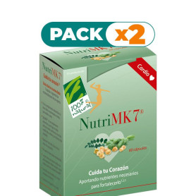 Pack 2x NUTRIMK7 CARDIO 60 PERLAS 100% NATURAL