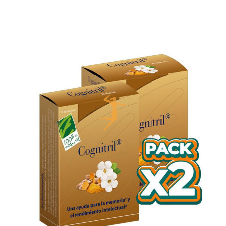 Pack 2x COGNITRIL 30 CÁPSULAS 100% NATURAL