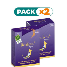 Pack 2x RESILIENS DEPORTE 30 CÁPSULAS 100% NATURAL