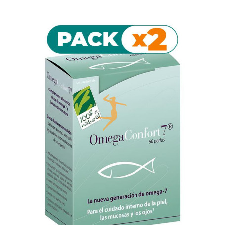 Pack 2x OMEGACONFORT7 60 PERLAS 100% NATURAL