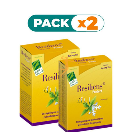Pack 2x RESILIENS PROTECT 30 CAPSULAS 100% NATURAL