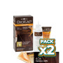Pack 2x TINTE NUTRICOLOR 4.06 CASTAÑO CAFE 140Ml. BIOKAP