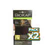 Pack 2x TINTE NUTRICOLOR DELICATO 5.5 CASTAÑO CLARO CAOBA 140Ml. BIOKAP