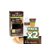 Pack 2x TINTE NUTRICOLOR DELICATO 6.06 RUBIO OSCURO HABANA 140Ml. BIOKAP