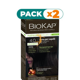 Pack 2x RAPID DELICATO 4.0 CASTAÑO NATURAL 135ML BIOKAP
