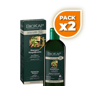 Pack 2x CHAMPU BIO REBALANCING (REEQUILIB) COSMOS ECOCERT 200ML BIOKAP