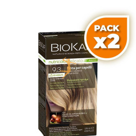 Pack 2x RAPID DELICATO 9.3 RUBIO MUY CLARO DORADO 135ML BIOKAP