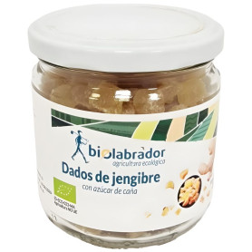 DADOS DE JENGIBRE CARAMELIZADO 200G BIOLABRADOR