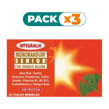 Pack 3x MEMORANDUM SENIOR INTEGRALIA
