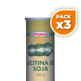 Pack 3x LECITINA DE SOJA IP 500Gr. INTEGRALIA