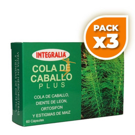 Pack 3x COLA DE CABALLO PLUS INTEGRALIA