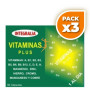 Pack 3x VITAMINAS PLUS 30 CÁPSULAS INTEGRALIA