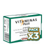 Pack 3x VITAMINAS PLUS 30 CÁPSULAS INTEGRALIA